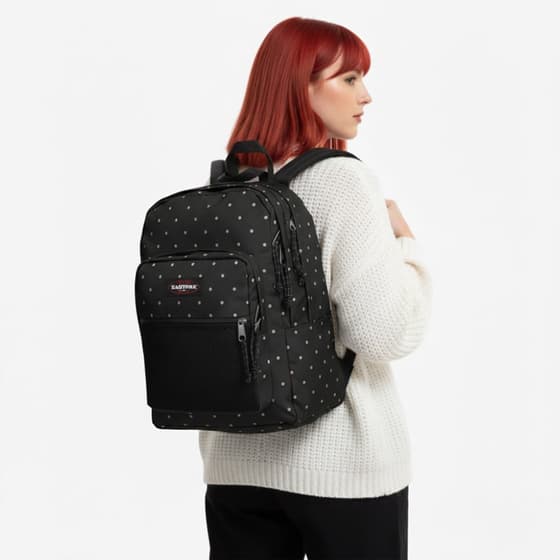 Sac-à-dos-EASTPAK-Pinnacle-Glitter-Dots-Black-Silver-2-compartiments-Noir-EK0000606W3