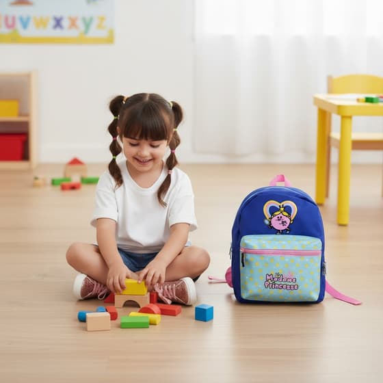 Sac-à-dos-maternelle-MONSIEUR-MADAME-Mme-Princesse-OBEDES25650780BLEU-(1)
