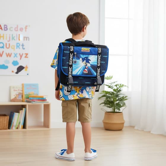 Cartable-SONIC-38cm-2-compartiments-LAP24DSON203PAU-(2)