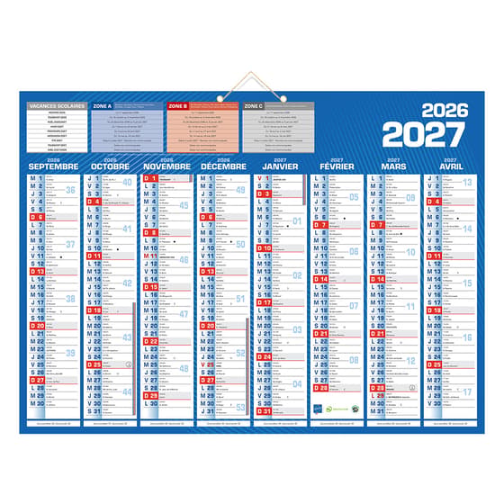 bouboclas1620-calendrier-bancaire-annee-civile-bouchut-classique-405-x-55-coloris-bleu-2