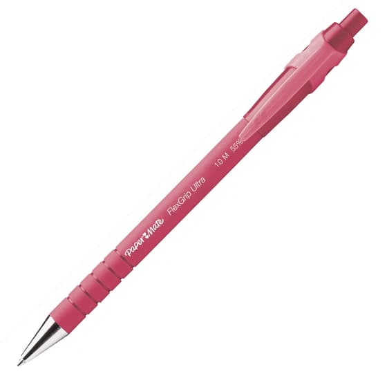 1389630-stylo-bille-flexgrip-papermate-retractable-rouge