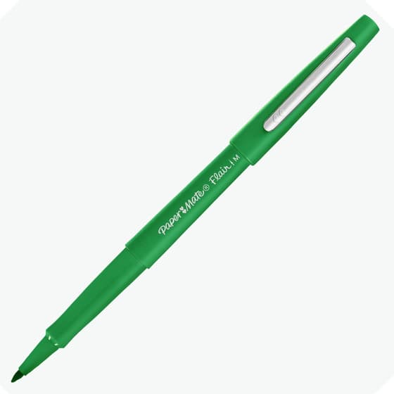 14570326-stylo-feutre-papermate-tempo-flair-vert-1