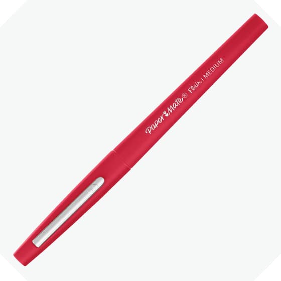 14570326-stylo-feutre-papermate-tempo-flair-rouge-2