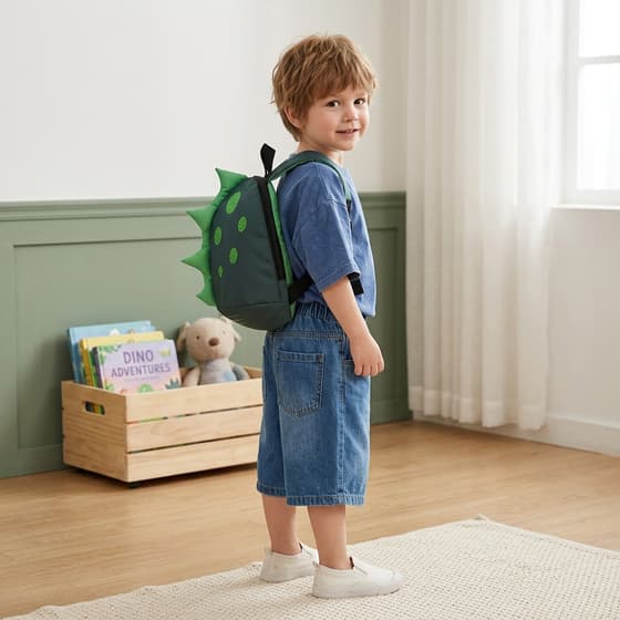 Sac-a-dos-maternelle-avely-animal-vert-LAP25BAVE201SAA