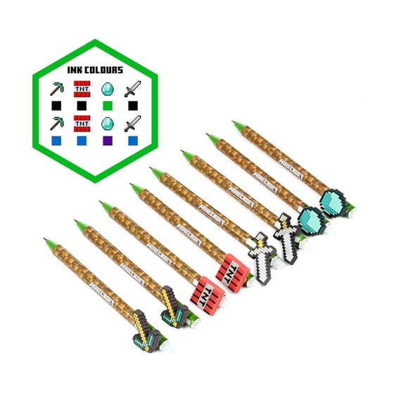 pucpen330-lot-de-8-stylos-roller-minecraft-outils-effaçable-et-retractable-2