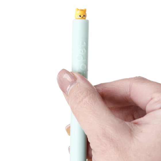 pucpen321-stylo-bille-pkrandco-pop-up-chat-retractable-encre-noire-5