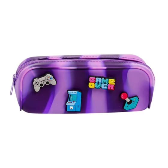 pucpcase114-trousse-rectangulaire-pkrandco-game-over-avec-charms-violette-2