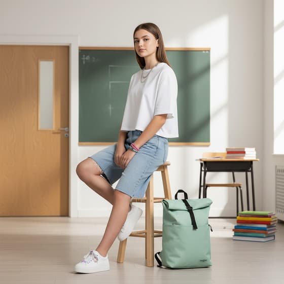 Sac-à-dos-EASTPAK-Up-Roll-Storm-Frost-1-compartiment-vert-d'eau-EK0A5BGF6O2-(2)