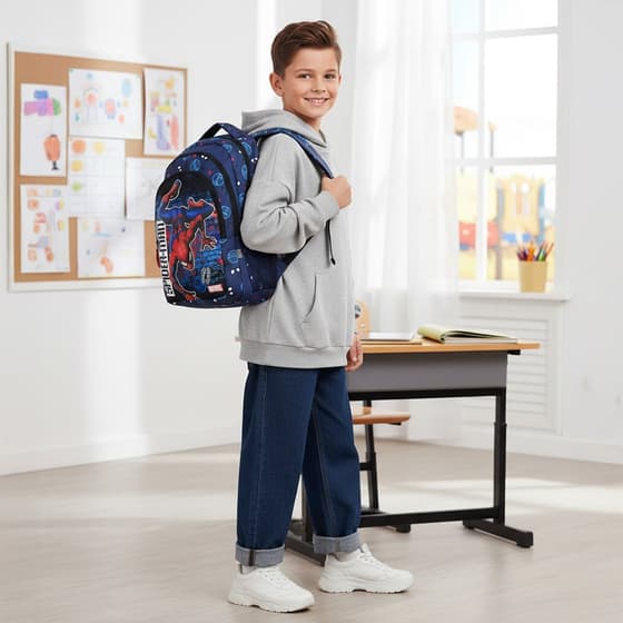 Sac-à-dos-SPIDERMAN-Beyond-Amazing-2-compartiments-VAD20000907-(2)