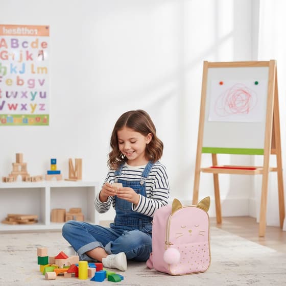 Sac-à-dos-maternelle-Chat-rose-CMPVO14201-(2)