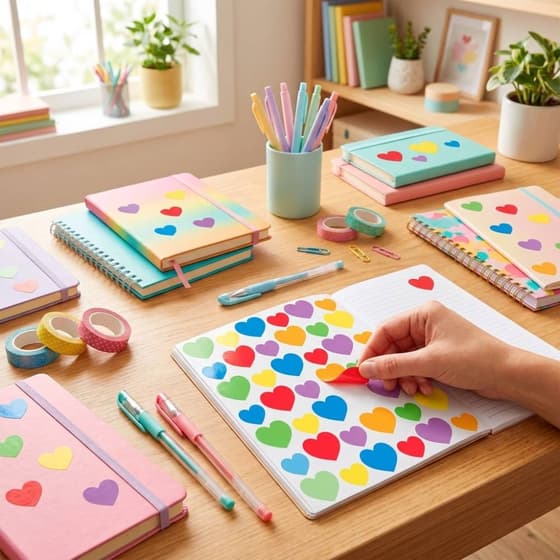 VA-42 gommettes cSur couleurs assorties