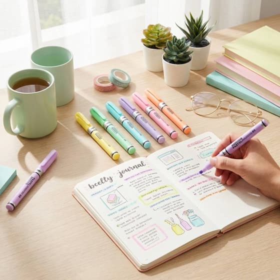 VA-6 Surligneurs Pastel Marker