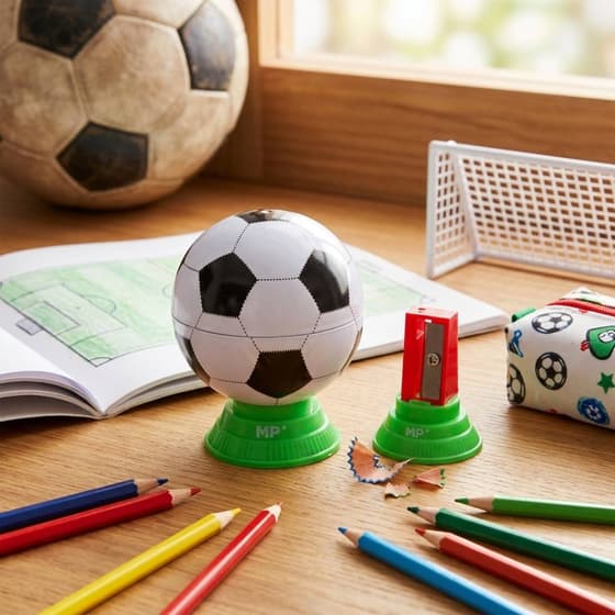 VA-Taille-crayon Ballon de Football 1 trou