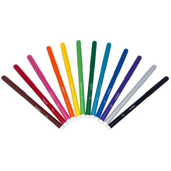 12 Feutres de coloriage GRAPHMATE pointe moyenne (3)