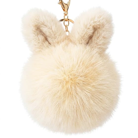 CHAALB65465CREME8-porte-cles-oreilles-de-lapin-en-pompon-creme