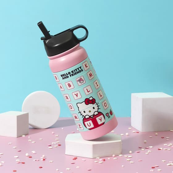 cmphk0101rose-gourde-enfant-acier-inoxydable-hello-kitty-puzzle-750ml-rose-5