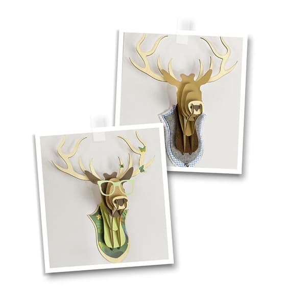 22901-Trophée-mural-3D-en-bois
