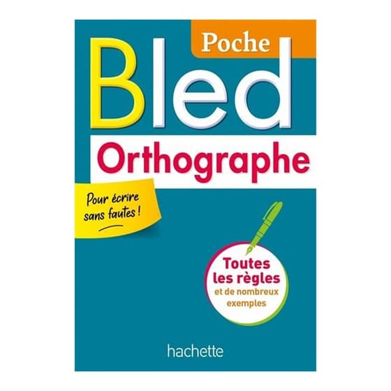 Bled-Poche-Orthographe
