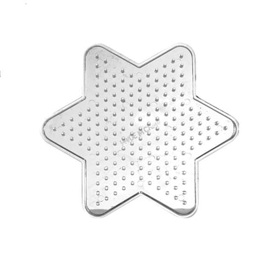 730050-4-plaques-à-picots-modèles-etoiles-de-10-cm