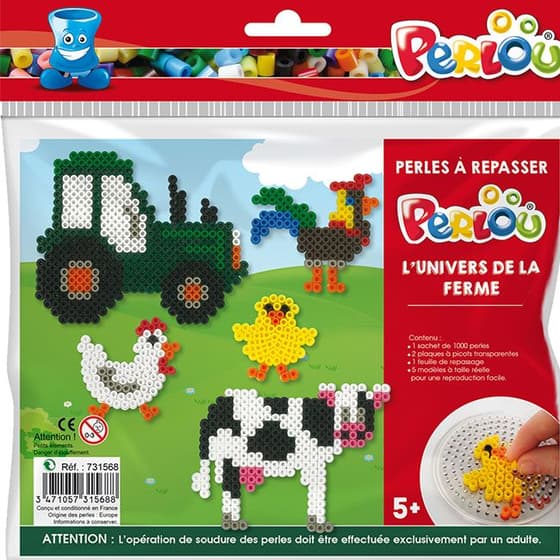 731568-Kit-perles-à-repasser-PERLOU-motifs-ferme