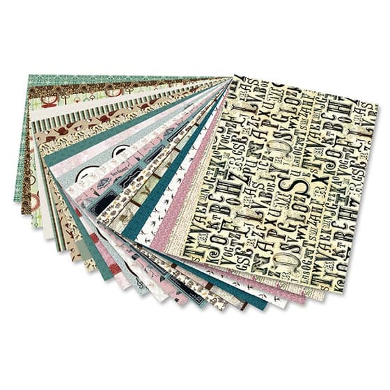 48649-Bloc-de-papier-à-motifs-VINTAGE-20-feuilles-24-x-34-cm-1