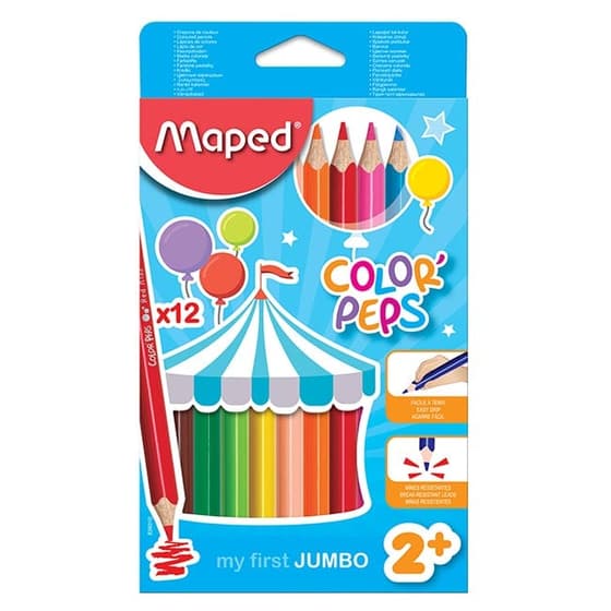 834010-12-crayons-de-couleur-MAPED-Jumbo-1er-Age