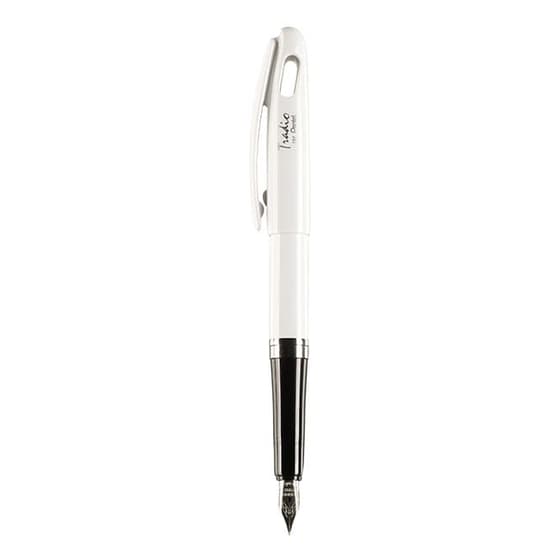 TRF94W-Stylo-plume-PENTEL-Tradio-blanc