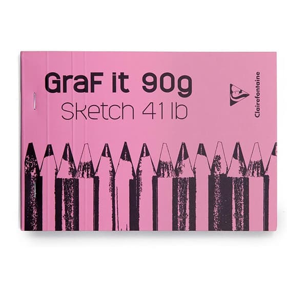 96671C-Bloc-croquis-A5-Graf-It-rose-broché-80-feuilles-détachables-90g