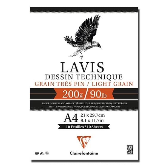 96341C-Bloc-grain-fin-lavis-technique-CLAIREFONTAINE-A4-10-feuilles-200g