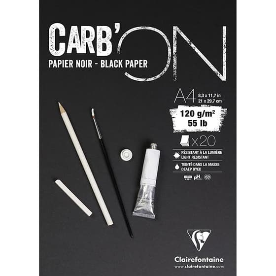 975039C-Bloc-papier-noir-Carb'On-A4-20-feuilles-120g