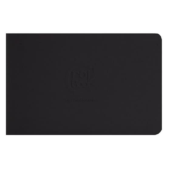 60342C-Carnet-de-dessin-17x11-Crok'Book-piqué-noir-48-pages-blanches-90g