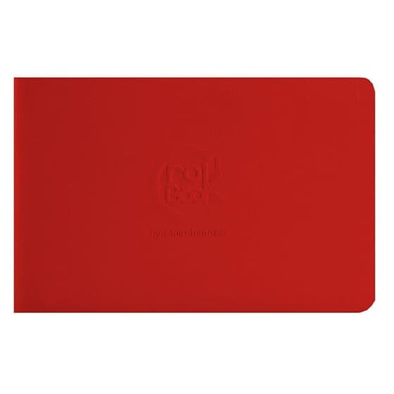 60341C-Carnet-de-dessin-17x11-Crok'Book-piqué-rouge-48-pages-blanches-90g