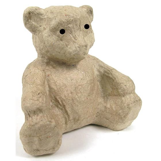 AP110O-Support-papier-mâché-pulpé-ourson