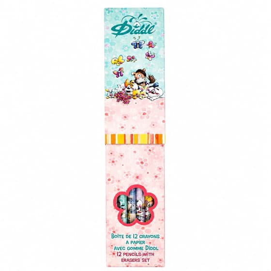 kondid10040-12-crayons-a-papier-embout-gomme-diddl-001