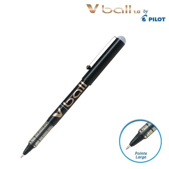 stylo-roller-pilot-vball-10-noir-BLVB10B