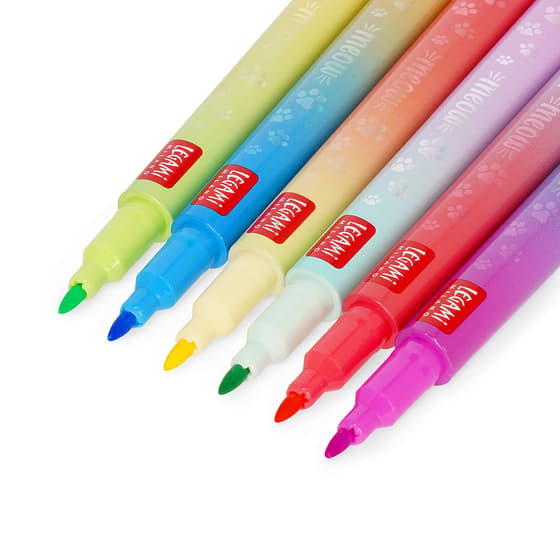 legcoh0001-6-feutres-double-pointe-paillete-pastel-et-fluo-legami-meow-3