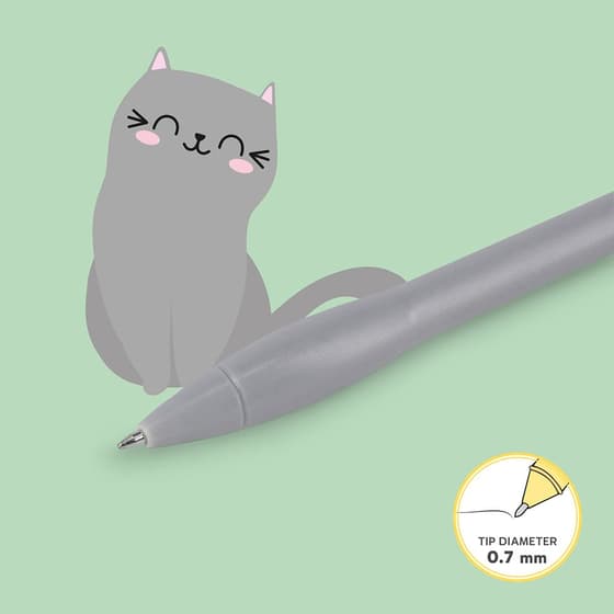 legkp0001-stylo-a-bille-lumineux-legami-writing-is-magic-chat-pointe-moyenne-07mm-encre-gel-bleue-3