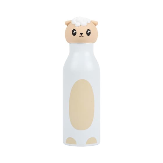 cmpka0806blanc-gourde-enfant-isotherme-acier-inoxydable-swiigo-friends-mouton-400ml-1