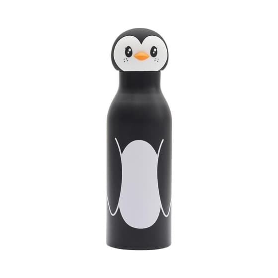 cmpka0806noir-gourde-enfant-isotherme-acier-inoxydable-swiigo-friends-pingouin-400ml-1