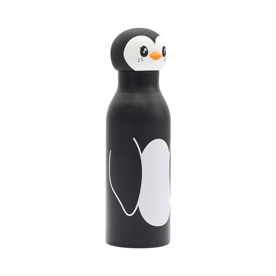 cmpka0806noir-gourde-enfant-isotherme-acier-inoxydable-swiigo-friends-pingouin-400ml-2