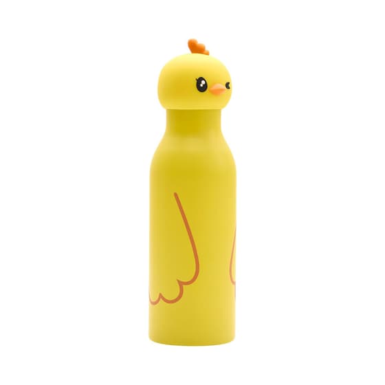 cmpka0806jaune-gourde-enfant-isotherme-acier-inoxydable-swiigo-friends-poussin-400ml-2