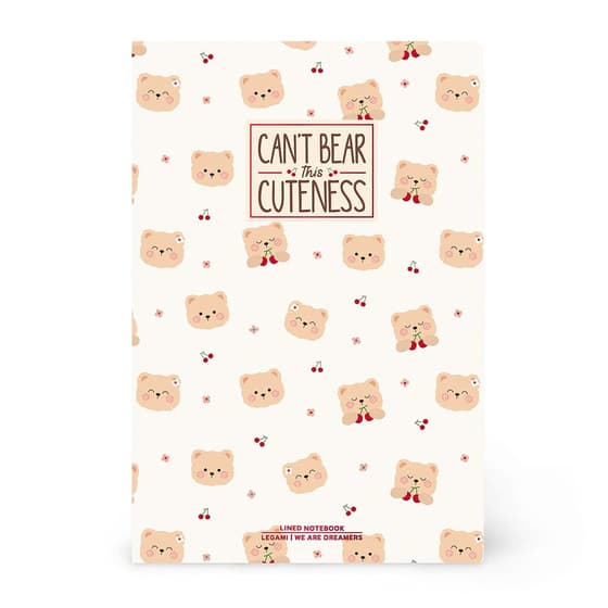 lega5not0110-carnet-a5-legami-ourson-ligne-80-pages-1