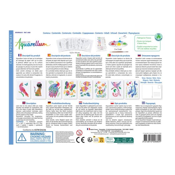 SEN680aquarellum-cartes-postales-animaux-2