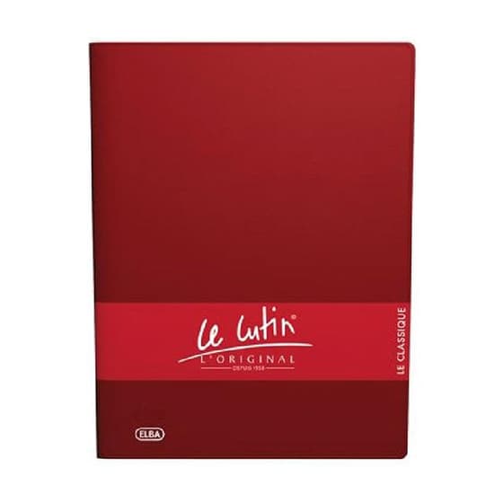 protege-documents-LE-LUTIN-marque-ELBA-100-vues-50-pochettes-A4-en-polypropylène-rouge-0829203