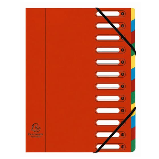 trieur-EXACOMPTA-6-ou-12-cases-avec-soufflet-en-accordeon-12-orange-0407101