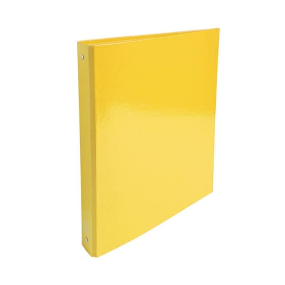 classeur-A4-EXACOMPTA-4-anneaux-dos-4cm-jaune-0879305