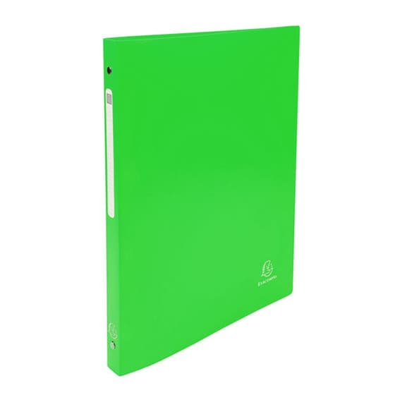 classeur-cahier-souple-A4-EXACOMPTA-1er-prix-4-anneaux-dos-2cm-polyprovert-2707904