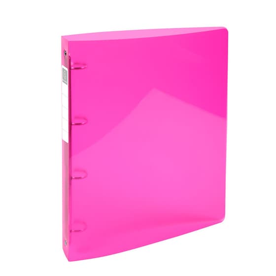 classeur-souple-A4+-EXACOMPTA-Iderama-4-anneaux-dos-4-cm-polypro-rose-EXA51774E