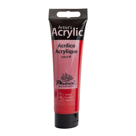 peinture-acrylique-beaux-arts-rouge-fonce-125ml-02070201315