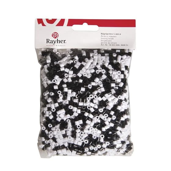 3000-perles-a-repasser-5-mm-noires-et-blanches-rayher-16033000